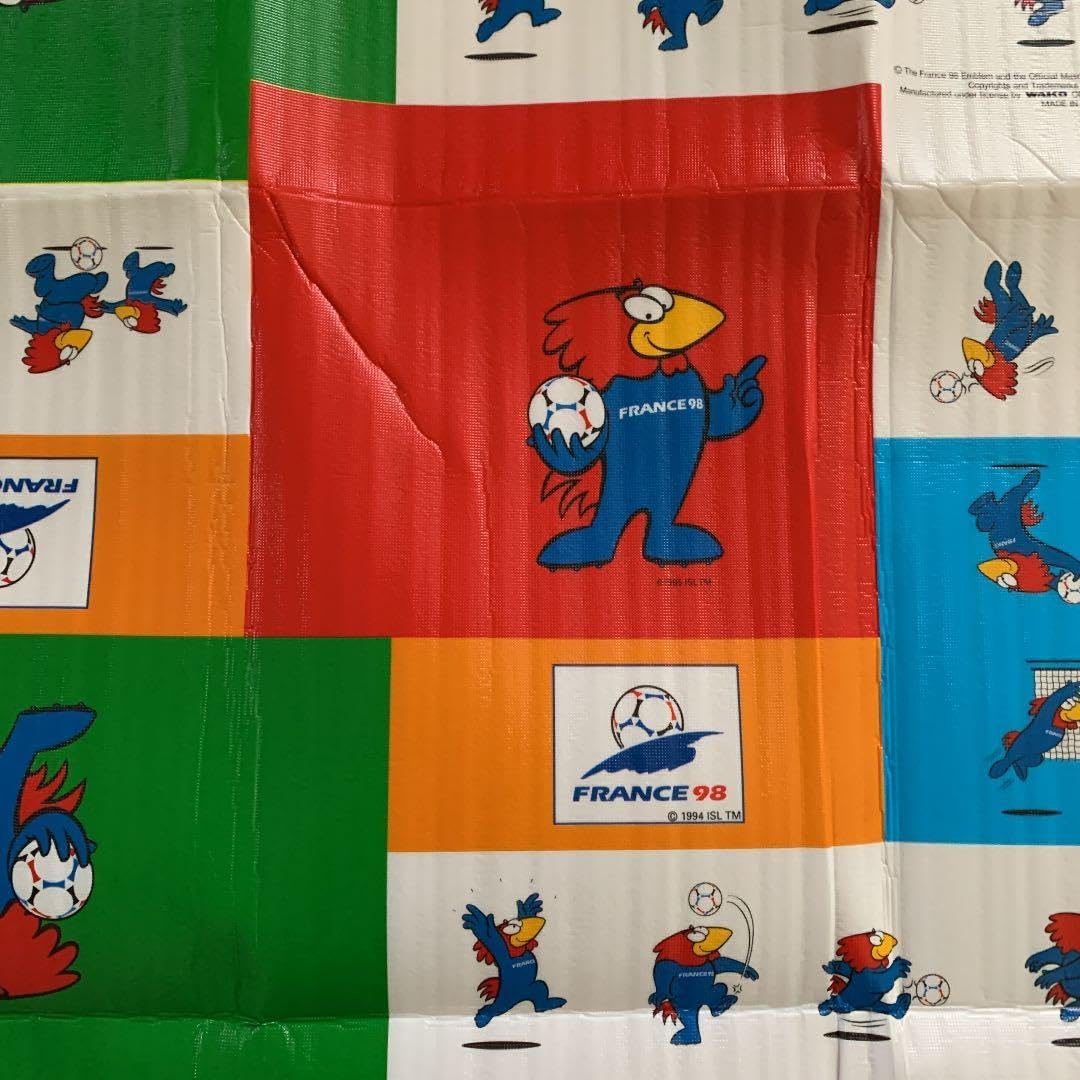 レジャーシート 1998年フランスワールドカップ キャラクター